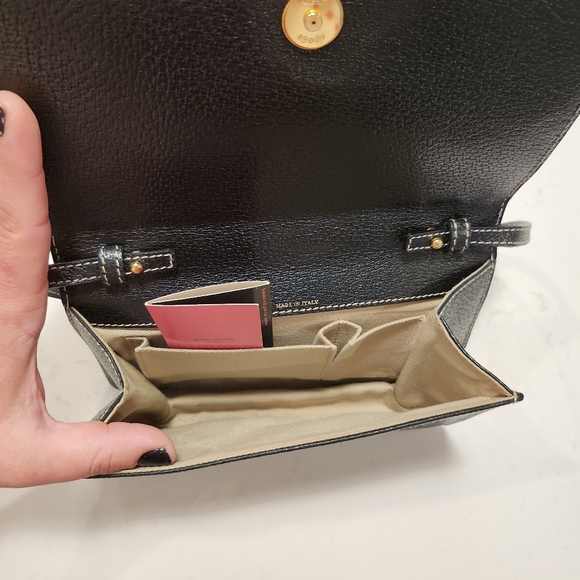 LIKE NEW BLACK LEATHER KATE SPADE PURSE - Picture 10 of 10